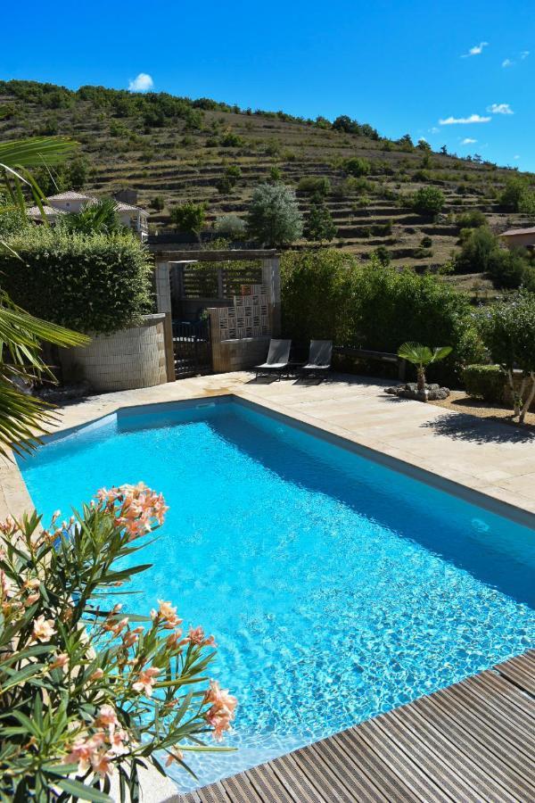 Вилла Les Palmiers Des Causses Saint-Rome-de-Tarn Экстерьер фото