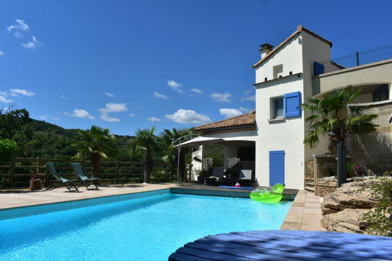 Вилла Les Palmiers Des Causses Saint-Rome-de-Tarn Экстерьер фото